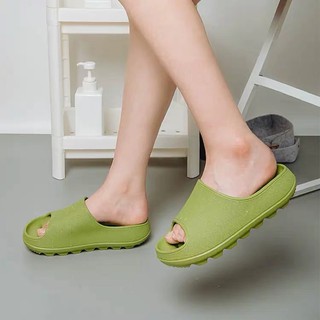 Japanese thick soled bathroom quick-drying home indoor slippers go out heighten slippers