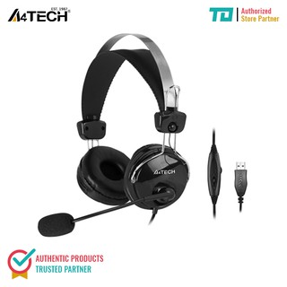 A4Tech HU-7P USB Type Headset with Noise Reduction Mic and Mute Button