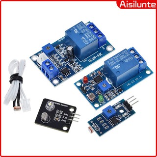 XH-M131 5V 12V Light Control Switch Photoresistor Relay Module Detection Sensor 10A brightness Automatic Control Module For Arduino