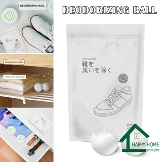 10 Pcs Odor Eliminator Ball Removal Deodorant for Shoes Sneakers Cabinet Drawers (1)
