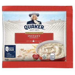 Quaker Oats Oatmeal Instant 33g
