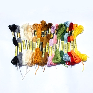 1pc Embroidery Thread Floss / Cross Stitch Thread - 6 strands (8m)