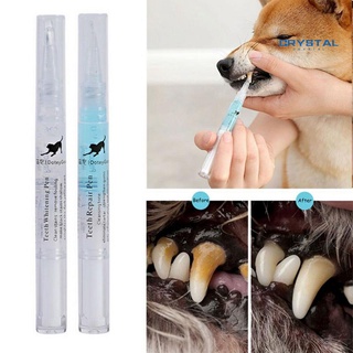 COD 2/3Pcs Pet Teeth Cleaning Whitening Tool Dog Repair Tooth Tartar Remover Pen