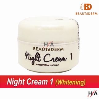 Beautederm Night Cream 1 (Whitening)