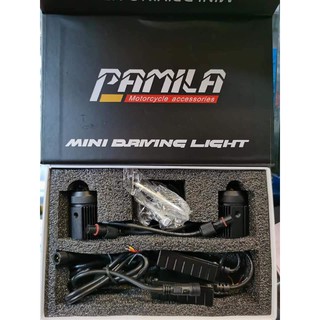 Pamila Mini Driving Light v1 WHITE/YELLOW (Red Line + Yellow Line is passing )