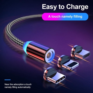 BULIAN T01 Magnetic Micro USB Type C Cable For iPhone Xiaomi Mobile Phone Fast Charging USB Cable Ma