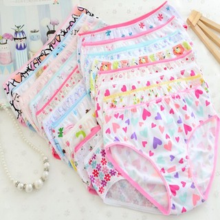 6pcs/set Baby Girl Underwear Cotton Panties Short Underpants