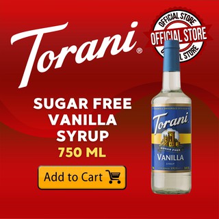 Torani Sugar Free Vanilla Syrup (1)