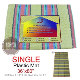 sushi✷COD☑️1Piece Plastic Mat or Banig (Sizes: Single - Jumbo)