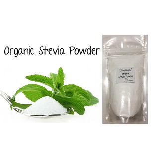 organic pure stevia powder 75g sweetener keto
