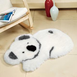 Home Bedside Blanket Imitation Fur Long Hair Panda Koala Animal Modeling Carpet Living Room Bedroom (5)