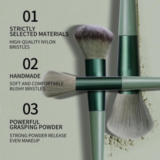 13pcs Soft Set Make Up Brush Maange Brushes with cloth bag (6)