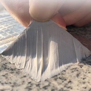 Super waterproof curl belt butyl seal rubber aluminum foil tape