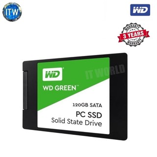 Western Digital WD Green 120GB 2.5" SATA III 3D NAND SSD - WDS120G2G0A