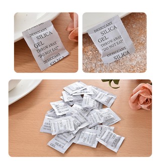 100 Packs Non-Toxic Silica Gel Desiccant Moisture Absorber