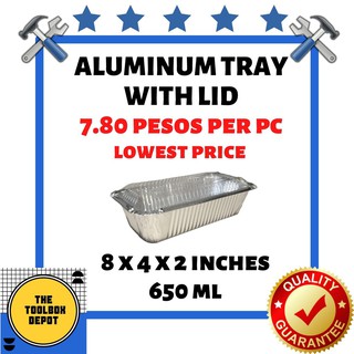 ✌[7.80 PESOS PER PC] Aluminum Tray / Pan Loaf Foil 8 in x 4 2inkitchenware