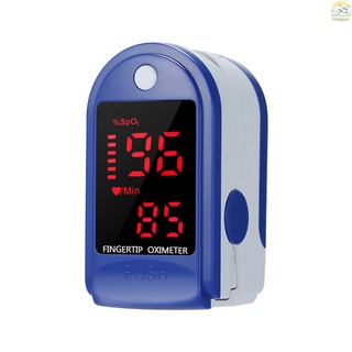 READY STOCK Fingertip Pulse Oximeter Mini SpO2 Monitor Oxygen Saturation Monitor Pulse Rate Measuring Gauge Device 5s Rapid Reading with Lanyard