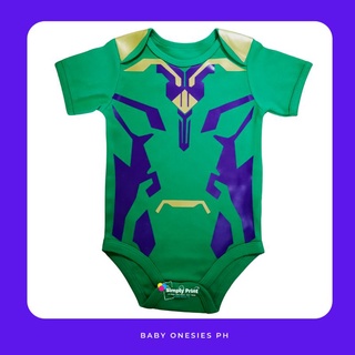 Vision Superhero Baby Onesie Cotton 0-12 months Baby Boy Bodysuit