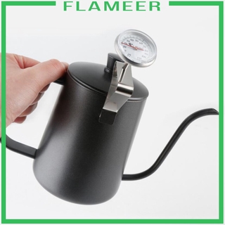 [FLAMEER] Coffee Espresso Latte Maker Thermometer for Milk Frothing Liquid Large Dial 19cm