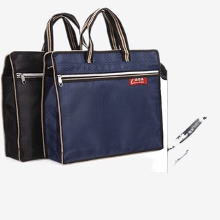 【Spot goods】☁✗□【SOYACAR】Document Bag Oxford Cloth Briefcase Leather File Bag Business Briefcase Men'