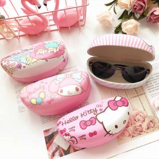 Hello Kitty, Melody Japanese cartoon cute glasses case, sunglasses case