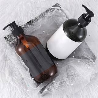 500ML/300ML Large Capacity Shampoo Shower Gel Bottle Thickening Press Bottle Conditioner Bottle