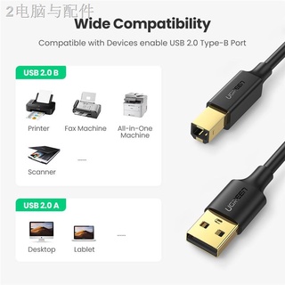 ◊◇♙UGREEN USB Printer Cable USB 2.0 Type A Male to Type B Male Printer Scanner Cable Cord High Speed