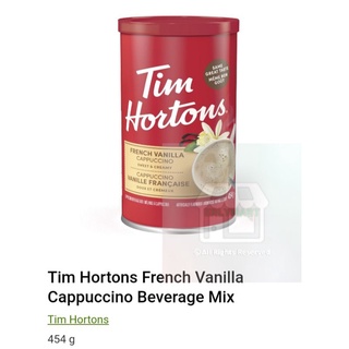 Tim Hortons French Vanilla Cappuccino Beverage Mix 454 g