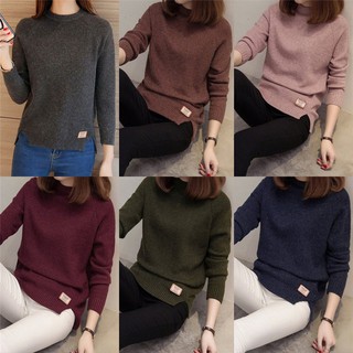 Women's Sweaters Knitted Sweaters Long Sleeve Winter