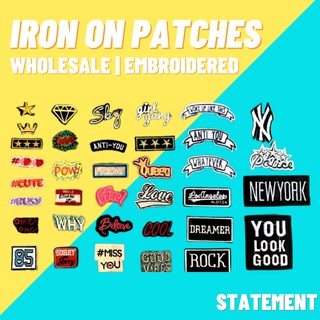 Iron on Patches (You can choose designs then send it to us) (4)