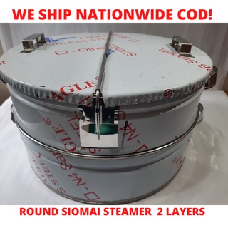 Round Siomai/siopao Steamer 14" Inch 2 Layer