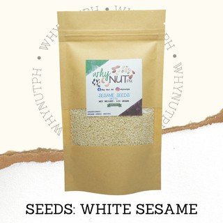 WhyNutPH: White Sesame seeds (120 grams)