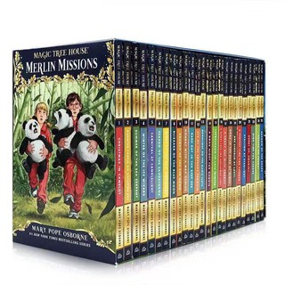The Magic Tree House Merlin Missions #1-27 Boxed Set / Brand new softcovers for Children's reading