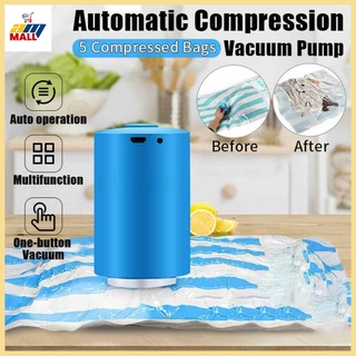 AM Mall Portable Automatic Compression Vacuum Sealer Pump