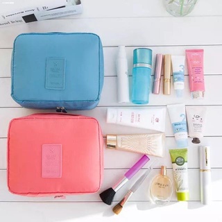 ﹍☌multi Portable waterproof travel organizer makeup pouch bags