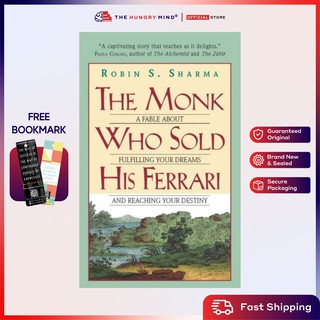 The Monk Who Sold His Ferrari (ORIGINAL) by Robin Sharma Paperback Self Help Books Freebie