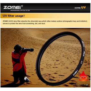 jennifer ZOMEI Ultra-Violet UV Filter Lens Protector for SLR DSLR Camera