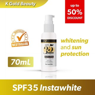 Bath & Body Care۞□K Gold Beauty Instawhite SPF 35++- Instant Whitening, Moisturizer, Sunblock for Fa