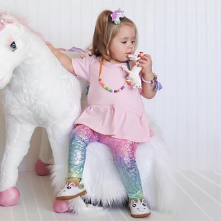 Baby Girl Leggings Fancy Halloween Cosplay Tights For Kids Autumn/Winter Toddler girl Shinny Pants B