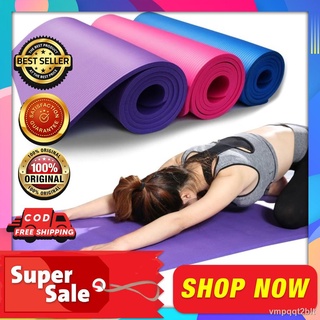 ☏x1208 Original Yoga Mat Anti-skid Sports Fitness Mat Thick EVA Comfort Foam 60cm x 170cm matt for E
