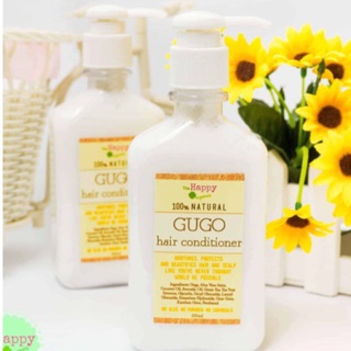 Gugo Conditioner by The Happy Organics, 200 ml or 500 ml