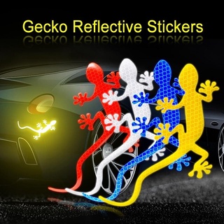Car Reflective Sticker Safety Warning Mark Reflective Tape Auto Accessories Gecko Reflective Strip