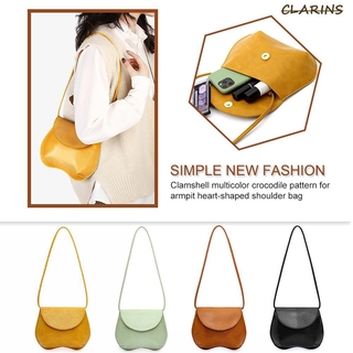 Clarins Fashion Women Handbag Messenger Bag Flap Handbags Alligator Pattern Hasp Shoulder Bag