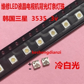 200PCS Samsung LED TV Backlight SMD 1W 3535 3537 Cool White 3V 300ma For Samsung TV Repair cwzO