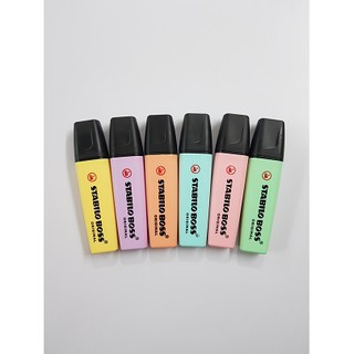 Stabilo highlighter pastel colors