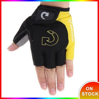 【Ready Stock】♝Cycling Gloves Bicycle Motorcycle Sport Gel Half Finger Gloves