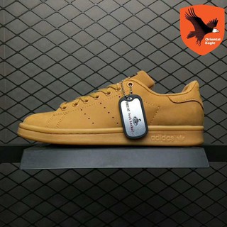 【100% Original】☞Xianxcvip Original Adidas Stan Smith Suede Men's and Women's Skate Shoes Sneaker out