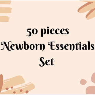 50 pieces Super Sulit Bundle Newborn Baby Essentials Set