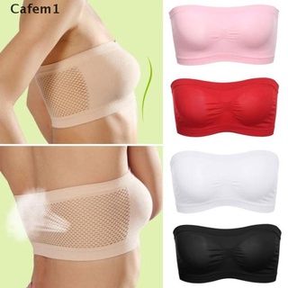 CFPH Women Tube Top Underwear Strapless Breathable Seamless Stretch Invisible Bra Fad