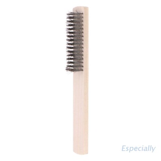 ESP 1pcs Stainless Steel Wire Brush Paint Removal Cleaning Metal Polishing Rust Cleaning Brushes Clean Tools Hand Tools